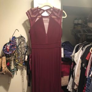 Rn Richards Merlot Gown